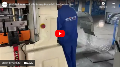 Kijo Full Automatisch Battery Plate Grid Production Line